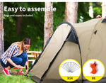 Mountview Camping Tent Waterproof Family Outdoor Portable 2-3 Person Hike Tents