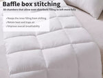 Dreamz Microfiber Quilt Queen Doona Hypoallergenic Winter All Season 250GSM