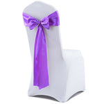 Satin Chair Sashes Cloth Cover Wedding Party Event home Decoration Table Runner