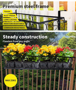 Levede Plant Stand Outdoor Indoor Home Decor Hanging Flower Garden Wall Shelf
