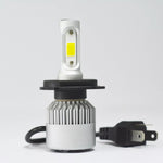 LED Headlight Headlights Globes Bulbs 6500K White Lamp Beam 72W 9000LM H4 HB2