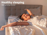 Dreamz Spring Mattress Bamboo Euro Top Bed Pocket HD Egg Foam 35cm Single