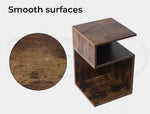 Levede 2x Bedside Tables Wood Side End Table Nightstand Storage Cabinet Bedroom