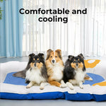 Pawz Pet Cooling Mat Dog Cat Bed Human Size Non-Toxic Self-cool Summer 170X130