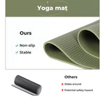 Centra Yoga Mat Non Slip 5mm Exercise Mats Fitness Sports Workout Mat 183X83cm