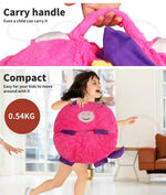 Mountview Sleeping Bag Child Pillow Stuffed Toy Kids Bags Gift Unicorn 135cm S