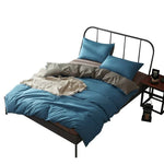 Dreamz Microfibre Quilt Cover Set Duvet Doona Pillow Case Reversible Use AllSize