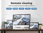 Wireless Security Camera System 8PC Wifi 1080P Home CCTV 8CH NVR Night Vision