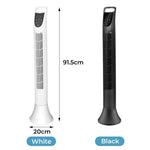 Spector Electric Tower OscillatingFan Portable 3 Speed Air Cooler Timer Remote