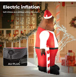 Christmas Inflatable Sloth 1.8M Xmas Party Decoration LED Lights Outdoor