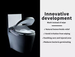 Electric Bidet Toilet Seat Cover Bathroom Washlet Spray Water Auto Smart Wash