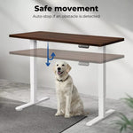 Levede Motorised Standing Desk Adjustable Electric Sit Stand Cable Management