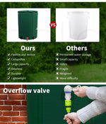 Water Rain Storage Tank Collapsible Portable Camping Caravan Hydroponic 250L