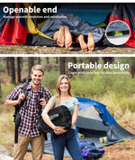 Mountview Double Sleeping Bag Bags Outdoor Camping Hiking Thermal -10℃ Tent Sack