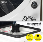 Manan Caravan Air Vent Roof Hatch 12V Shower Fan Reversible Airlfow Rainy Use