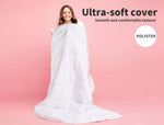 Dreamz Microfiber Quilt Queen Doona Hypoallergenic Winter All Season 250GSM