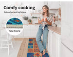 Marlow 2x Kitchen Mat Set Floor Rugs Boho Rug Area Carpet Non-Slip Door Mats