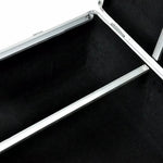 240 Discs Aluminium CD DVD Cases Bluray Lock Storage Box Organizer Free Inserts