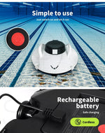 Spector Swimming Robotic Pool Cleaner Robotic Cordless Vacuum Inground Automati