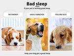 Pawz Pet Dog Calming Bed Warm Soft Plush Round Comfy Sleeping Washable 80cm