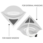 Magnetic Window Double Side Glass Wiper Cleaner Surface Cleaning Brush Car Tool
