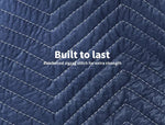 Traderight Moving Blanket Furniture Protection Quilted Removalist 1.8MX3.4M 5PCS