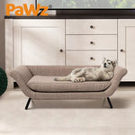 Pawz Pet Sofa Bed Raised Elevated Soft Lounge Couch Wooden Frame Heavy Duty