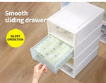 Storage Drawers Clothes Organiser Box Large Plastic Stackable Wardrobe Container