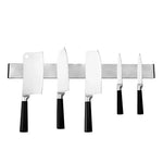 Toque Knife Holder Block Magnetic Wall Mounted Tools Rack Stainless Steel 40cm