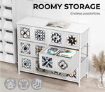 Levede 6 Chest of Drawers Storage Cabinet Tower Retro Dresser Vintage White