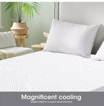 Dreamz Cooling Mattress Protector Fitted Sheet Cover Waterproof Queen King.