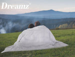 Dreamz Weighted Blanket Cotton Heavy Gravity Adult Deep Relax White 5KG