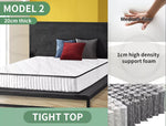 Dreamz Mattress Queen Double King Single Bed Top Pocket Spring Firm Foam