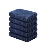 Traderight Moving Blanket Furniture Protection Quilted Removalist 1.8MX3.4M 5PCS