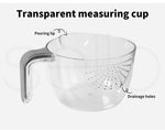 Toque Cereal Dispenser Grain Container Auto Rice Dry Pet Storage Box 12L Grey