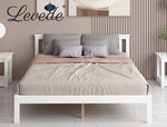 Levede Wooden Bed Frame Queen Double King Single Full Size Mattress Base Timber
