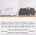 Dreamz Weighted Blanket 9KG 7KG 5KG 2.3KG Cotton Heavy Gravity Adult Deep Relax