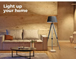 Emitto Floor Lamp Morden Reading Light Adjustable Tripod Stand Removable Shade