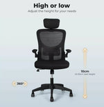 Levede Office Mesh Chair Gaming Executive Chairs Computer Work Seat Recliner