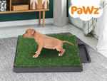 Pawz Indoor Dog Pet Grass Potty Training Portable Toilet Pad Tray Turf Mat Large