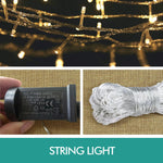 Christmas LED String Fairy Lights Net Mesh Outdor Decor Xmas Wedding Home Party