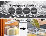 Toque Rice Storage Cereal Dispenser Grain Container Rotating Dry Food Box 10kg