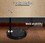 Emitto Modern LED Floor Lamp Reading Light Free Standing Adjustable Marble Base