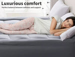 Dreamz Mattress Protector Topper Bamboo Charcoal Pillowtop Mat Pad Cover King