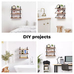 Levede Floating Shelf DIY Hanging Shelves Wall Mounted Storage Display 43*12cm