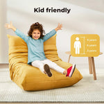Levede Kids Floor Chair Foam Sofa Replica Single Lazy Recliner Children Couch