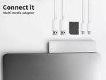 USB 3.0 Type-C HUB 6 Port Powered Adapter High Speed Splitter for Macbook pro