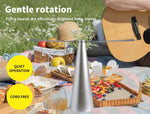 Fly Repellent Fan Automatic Bugs Flies Trap Keep Away Home Outdoor Repeller Camp