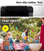 Spector 2L Commercial Smoothie Blender Mixer Food Processor Juicer White