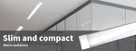 Emitto LED Slim Ceiling Batten Tube Light Linear Fitting 120cm Daylight 6500K